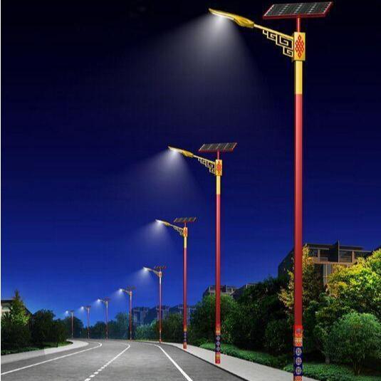 怒江州民族特色太阳能路灯项目工程案例