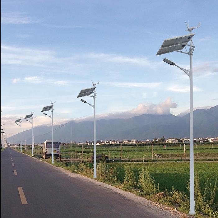 丽江新农村太阳能路灯项目案例