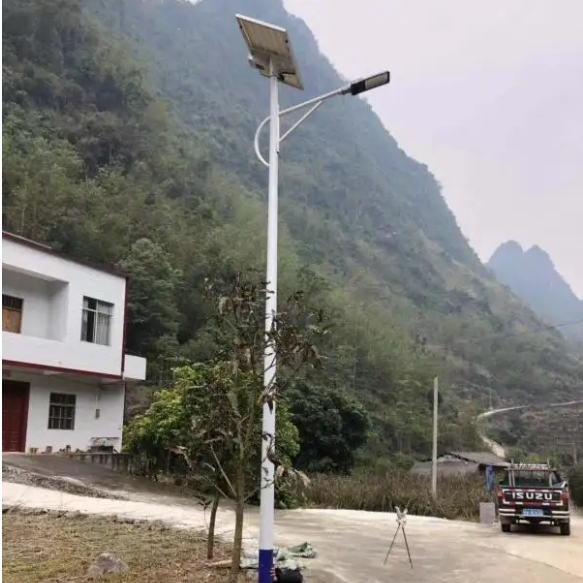 会理县新农村太阳能路灯项目案例