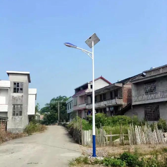 威宁村新农村太阳能路灯项目安装